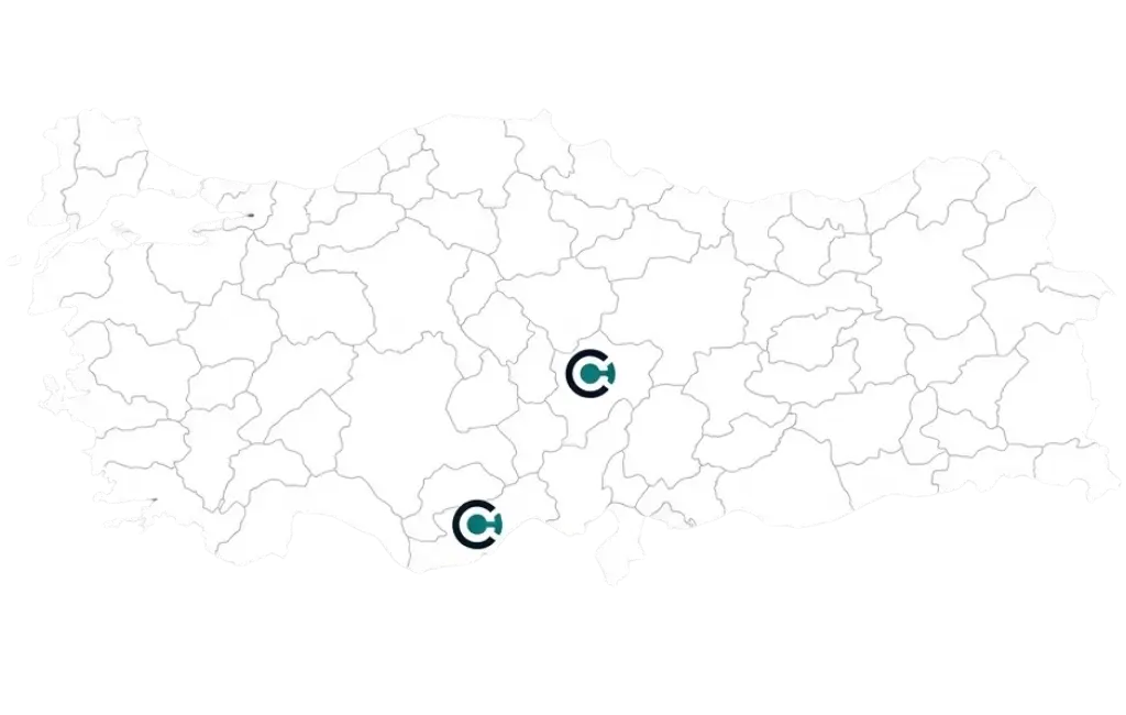 Carlvista Türkiye Haritası Hizmet Alanı